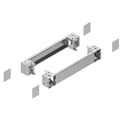 Spacial - plain front panel plinth W1000 H100 stainless steel 316L - Schneider Electric - NSYSPFX10100H