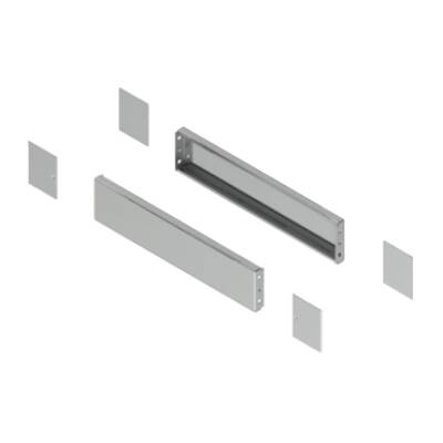 "PanelSeT -side plinth - H100 D600 stainless steel 316L" - Schneider Electric - NSYSPSX6100H