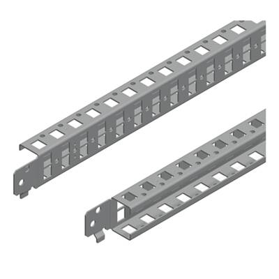 "Quick fixing cross rails, PanelSeT SFN, PanelSeT SF, PanelSeT SM, H40 W500mm, 1 row, set of 2" - Schneider Electric - NSYSQCR4050