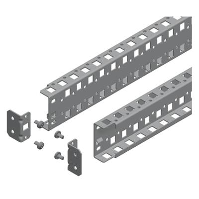 "Universal cross rails, PanelSeT SFN, PanelSeT SF, PanelSeT SM,  H65 W800mm, 2 rows, set of 2" - Schneider Electric - NSYSUCR6580