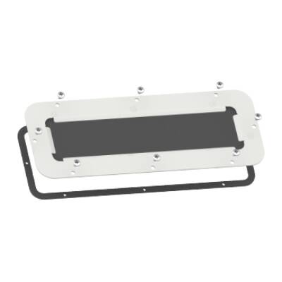 "PanelSeT S3D flexicable gland plate with membrane pearcable 378 x 63 mm" - Schneider Electric - NSYTLEME