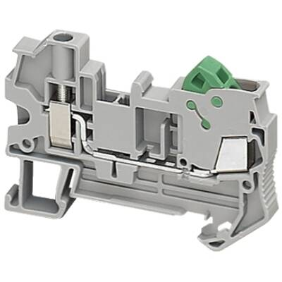 HYBRID TERMINAL, FEED THROUGH, 2 POINTS, SCREW-IDC, 2,5MM², GREY - Schneider Electric - NSYTRH22