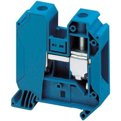 SCREW TERMINAL, FEED THROUGH, 2 POINTS, 35MM² , BLUE - Schneider Electric - NSYTRV352BL