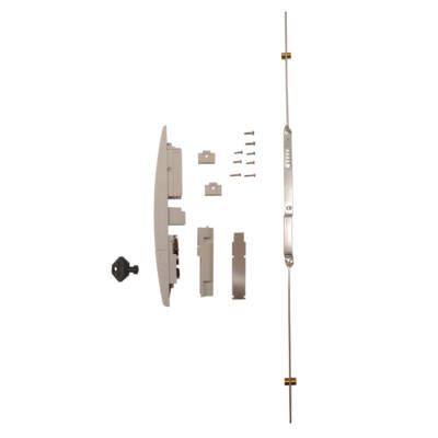 Handle locking and rods for PLA height 1000 - Ral 7035 - Schneider Electric - NSYVPLA10MG