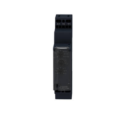 time delay relay 10 functions - 1 s..100 h - 12 V AC/DC - 1 OC - Schneider Electric - RE17RMJU