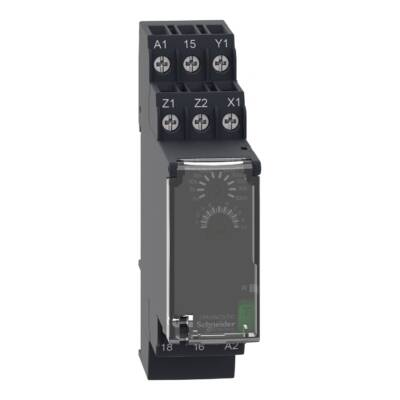 On and Off-delay Timing Relay - 0.05s…300h - 24…240V AC/DC - 1C/O - Schneider Electric - RE22R1ACMR