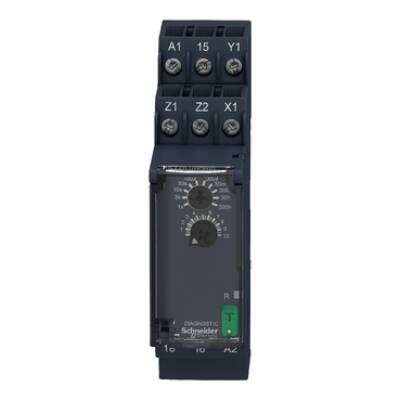 Modular timing relay, 8 A, 1 CO, 0.05 s…300 h, on delay, 24...240 V AC/DC - Schneider Electric - RE22R1MAMR