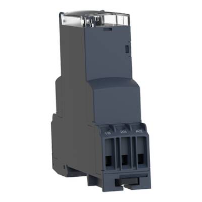 star-delta timing relay - 24VDC/24..240 V AC - 1 C/O - Schneider Electric - RE22R1QMU