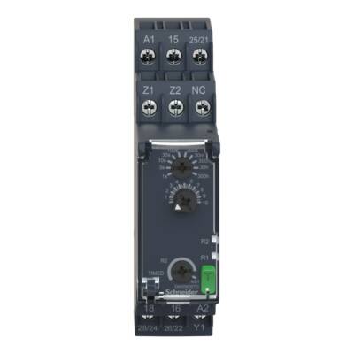On-delay Timing Relay - 0.05s…300h - 24…240V AC/DC - 2C/O - Schneider Electric - RE22R2AMR