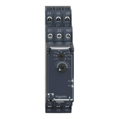 Off-delay Timing Relay - 0.05s…10min - 24…240V AC/DC - 2C/O - Schneider Electric - RE22R2KMR