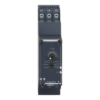 Star-Delta Timing Relay - 0.3s…30s - 24…240V AC/DC - 2C/O - Schneider Electric - RE22R2QEMR