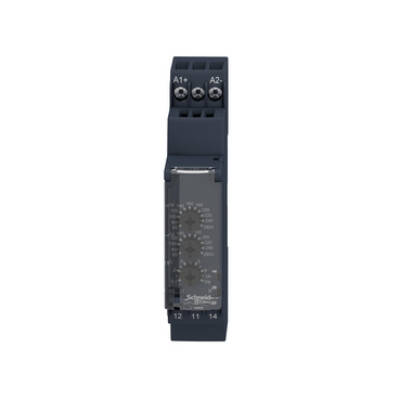 Modular 1-phase voltage control relay, 5 A, 1 CO, 20…80 V AC/DC - Schneider Electric - RM17UBE16