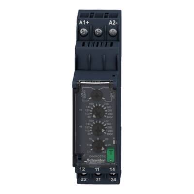 Modular 1-phase voltage control relay, 8 A, 2 CO, 80…300 V AC/DC, 110…240 V AC/DC - Schneider Electric - RM22UB34