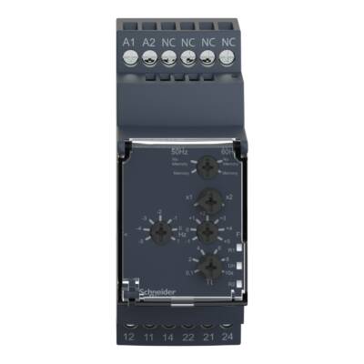 frequency control relay RM35-HZ - range 40..70 Hz - Schneider Electric - RM35HZ21FM
