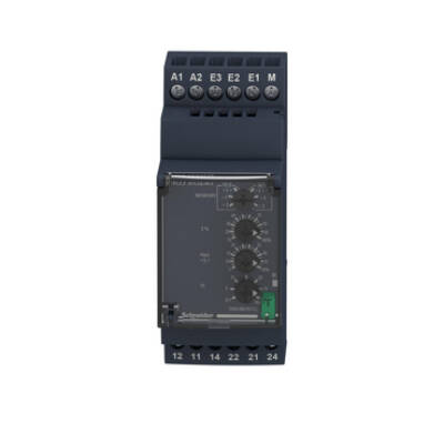 Modular 1-phase current control relay, 8 A, 2 CO, 150 mA…15 A, 24…240 V AC/DC - Schneider Electric - RM35JA32MT
