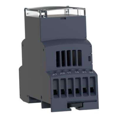 motor voltage and temperature control relay - RM35-T - 24..240 V AC/DC - 2 NO - Schneider Electric - RM35TM50MW