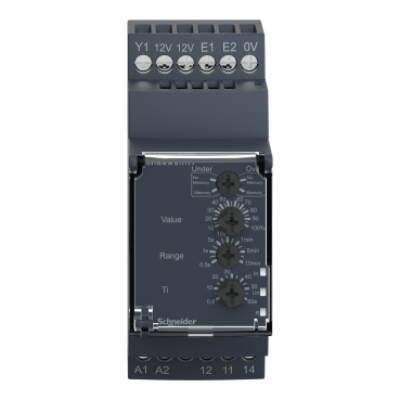 multifunction voltage control relay RM35-U - range 1..100 V - Schneider Electric - RM35UA12MW