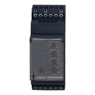 Modular 3-phase voltage control relay, 5 A, 2 CO, 120…277 V AC - Schneider Electric - RM35UB3N30