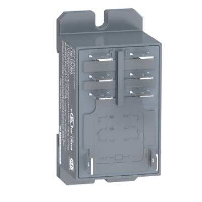 power relay plug-in - Zelio RPF - 2 CO - 24 V DC - 30 A - Schneider Electric - RPF2BBD