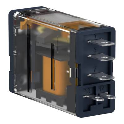Power plug-in relay, 15 A, 1 CO, 24 V AC - Schneider Electric - RPM11B7