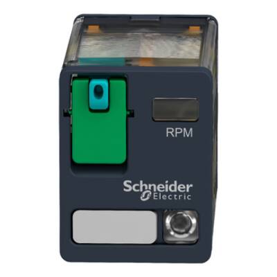 Power plug-in relay, 15 A, 2 CO, with LED, 48 V DC - Schneider Electric - RPM22ED