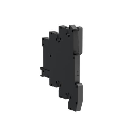 Slim interface relay pre-assembled, 6 A, 1 CO, LED, protection module, spring terminal, 12 V AC - Schneider Electric - RSL1PVJU