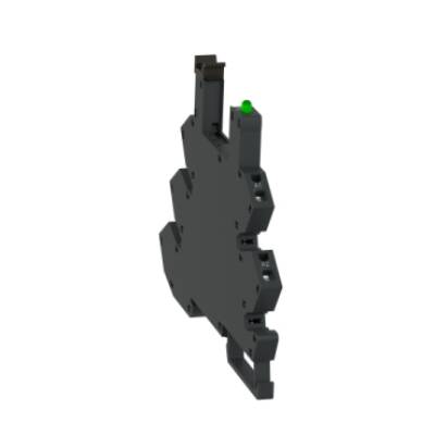 spring socket equipped with LED and protection circuit, 230 V - Schneider Electric - RSLZRA4