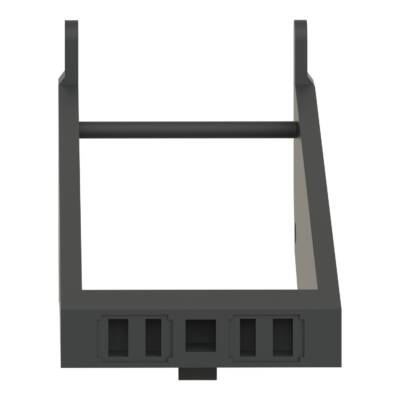 plastic maintaining clamp - for miniature relay socket RXZ - Schneider Electric - RXZR335