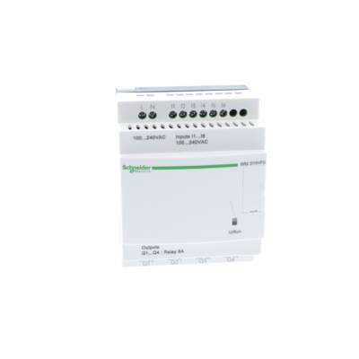 compact smart relay Zelio Logic - 10 I O - 100..240 V AC - no clock - no display - Schneider Electric - SR2D101FU