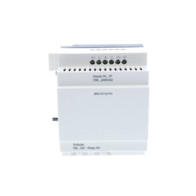 discrete I/O extension module - 10 I O - 100..240 V AC - for Zelio Logic - Schneider Electric - SR3XT101FU