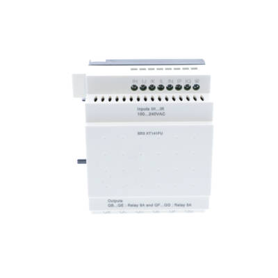 discrete I/O extension module - 14 I O - 100..240 V AC - for Zelio Logic - Schneider Electric - SR3XT141FU