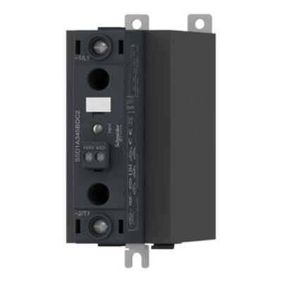Harmony, Solid state relay, 45 A, DIN rail mount, zero voltage switching, input 4...32 V DC,  output 48...600 V AC - Schneider Electric - SSD1A345BDC2