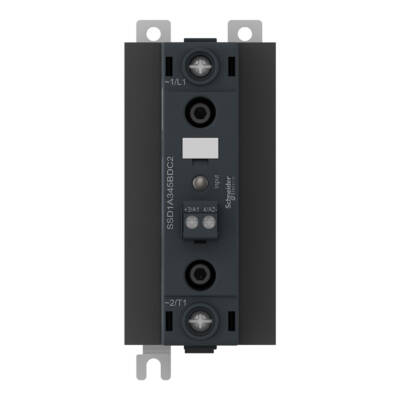Harmony, Solid state relay, 45 A, DIN rail mount, zero voltage switching, input 90…280 V AC/DC,  output 48...600 V AC - Schneider Electric - SSD1A345M7C2
