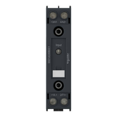 Harmony, Solid state relay, 20 A, DIN rail mount, DC switching, input 4…32 V DC,  output 1…150 V DC - Schneider Electric - SSD1D520BDC1