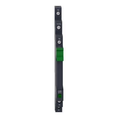 Harmony, Solid state relay pre assembled, 0.1 A, DC switching, screw sockets, input 16…30 V DC, output 1…48 V DC - Schneider Electric - SSL1D101BDPV