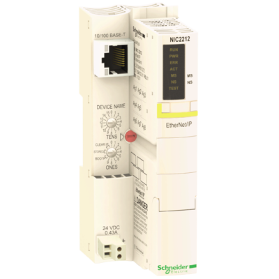 standard Network Interface Module STB - Ethernet/IP - 10...100 Mbit/s - Schneider Electric - STBNIC2212