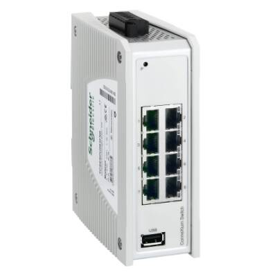 ConneXium Premium Unmanaged Switch - 8 ports for copper - Schneider Electric - TCSESPU083FN0