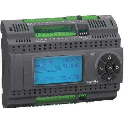 Modicon M171 Performance Display 27 I/Os Modbus, 2 SSR - Schneider Electric - TM171PDM27S