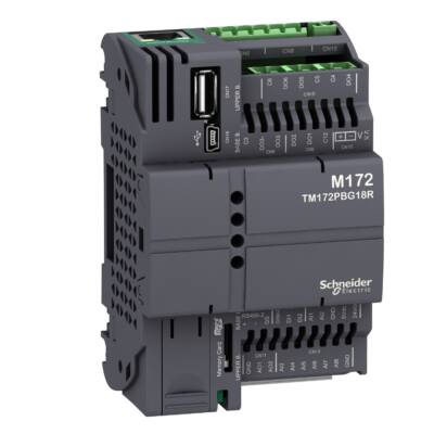 Modicon M172 Performance Blind 18 I/Os, Ethernet, Modbus - Schneider Electric - TM172PBG18R