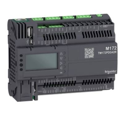 Modicon M172 Performance Display 42 I/Os, Ethernet, Modbus - Schneider Electric - TM172PDG42R