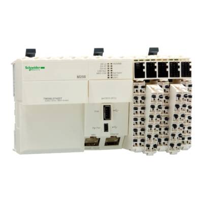 Logic controller, Modicon M258, compact base 42 I/O, 24 V DC - Schneider Electric - TM258LD42DT