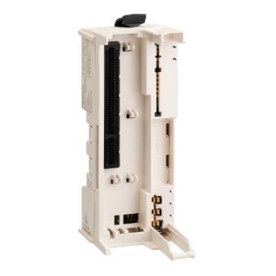 Bus base for field bus interface module and Interface Power - 24V DC - white - Schneider Electric - TM5ACBN1