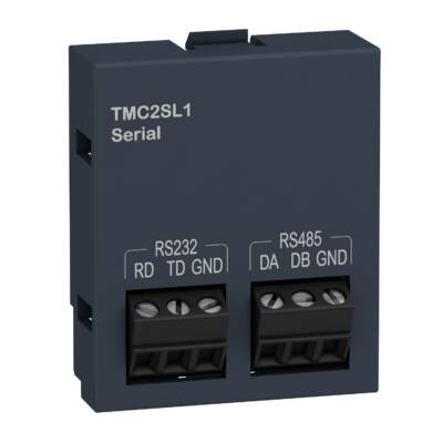 Serial line cartridge, Modicon M221, 1 communication extension - Schneider Electric - TMC2SL1