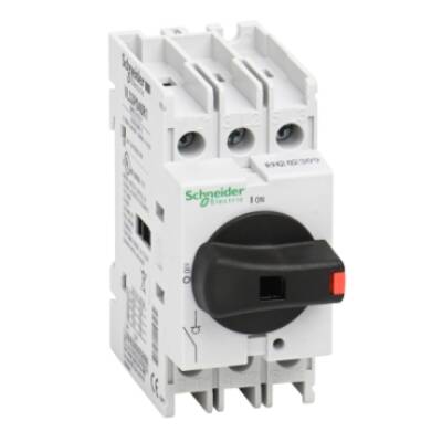 Disconnect switch, TeSys VLS, body switch, 40A, 20HP at 480VAC, UL508, three phase, 5kA SCCR, size 1, DIN rail mount - Schneider Electric - VLS3P040R1