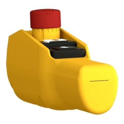 pendant station XAC-A pistol grip - 2 booted push buttons 1 Emergency stop - Schneider Electric - XACA2113