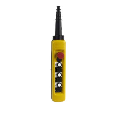 pendant control station XAC-A - 6 pushbuttons 1 Emergency stop - Schneider Electric - XACA68141