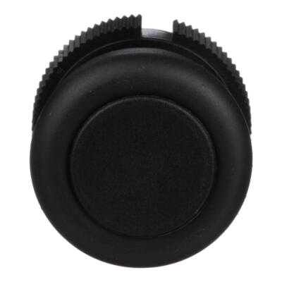 round head for pushbutton - spring return - XAC-A - black - booted - Schneider Electric - XACA9412