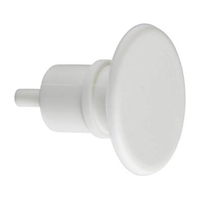 coloured insert XAC-B - white - for booted operator - 4 and 16 mm travel - Schneider Electric - XACB901