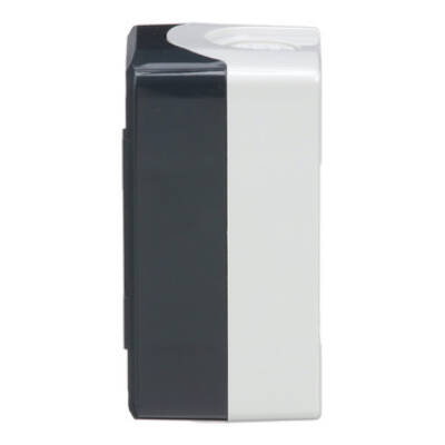 Harmony XALD, XALK, Empty control station, plastic, dark grey lid, light grey base, 2 cut-out, UL/CSA certified - Schneider Electric - XALD02H7