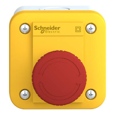 control station XAL-E - emergency switching off function - 1 NO + 1 NC - Schneider Electric - XALEK1702